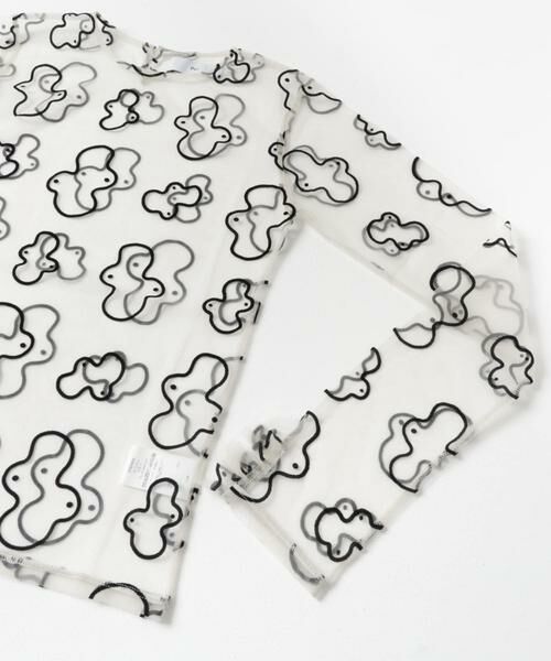 URBAN RESEARCH / アーバンリサーチ その他トップス | Po/　sheer tulle top ameba | 詳細4