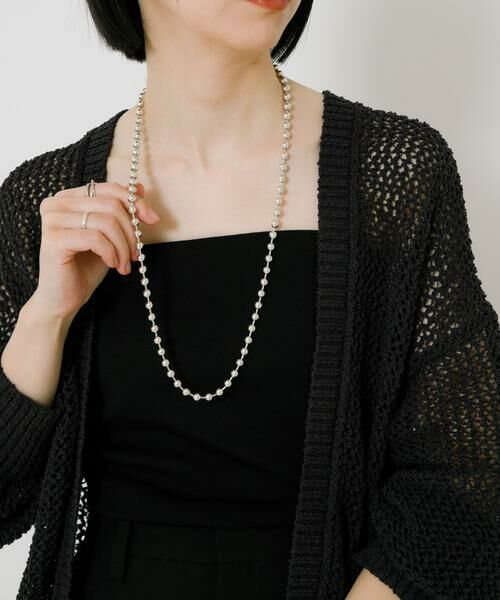 URBAN RESEARCH / アーバンリサーチ ネックレス・ペンダント・チョーカー | PHILIPPE AUDIBERT　Brianaglasspearl necklace | 詳細4