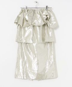 URBAN RESEARCH / アーバンリサーチ スカート | CURRENTAGE　SILVER SKIRT