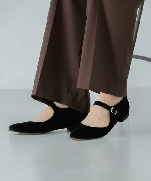 URBAN RESEARCH/アーバンリサーチ CORSO ROMA, 9 VELVET SHOES ブラック 36 URBAN RESEARCH/アーバンリサーチ CORSO ROMA, 9 VELVET SHOES ブラック 36