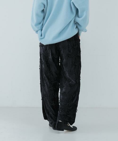 URBAN RESEARCH / アーバンリサーチ その他パンツ | crinkle crinkle crinkle　velvet embroidery pants | 詳細3