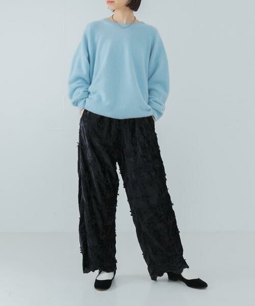 URBAN RESEARCH / アーバンリサーチ その他パンツ | crinkle crinkle crinkle　velvet embroidery pants | 詳細4