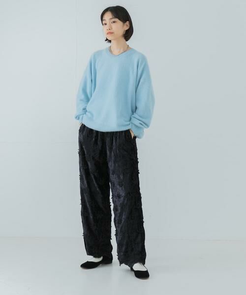 URBAN RESEARCH / アーバンリサーチ その他パンツ | crinkle crinkle crinkle　velvet embroidery pants | 詳細5