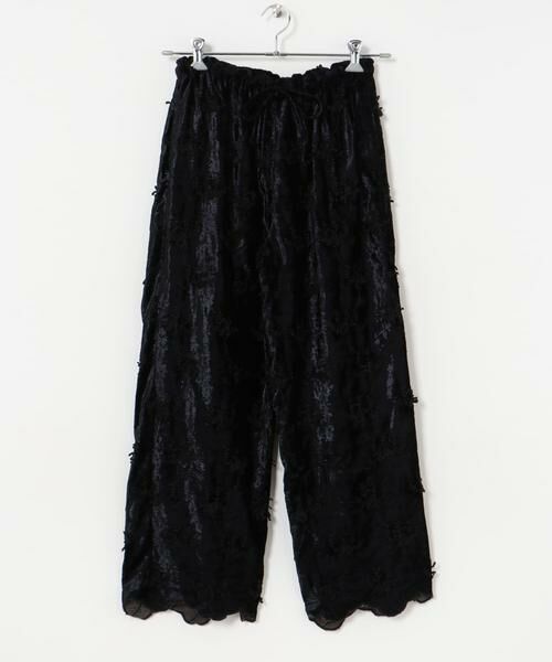URBAN RESEARCH / アーバンリサーチ その他パンツ | crinkle crinkle crinkle　velvet embroidery pants | 詳細6