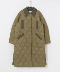 URBAN RESEARCH / アーバンリサーチ ダウンジャケット・ベスト | GANNI　Quilt Raglan Midi Coat