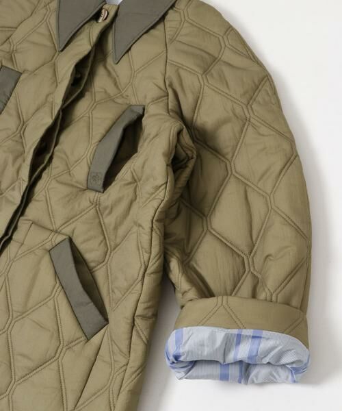 URBAN RESEARCH / アーバンリサーチ ダウンジャケット・ベスト | GANNI Quilt Raglan Midi Coat | 詳細5