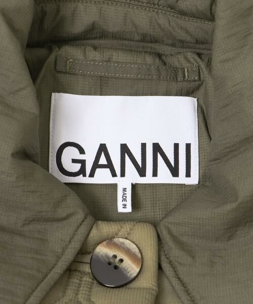 URBAN RESEARCH / アーバンリサーチ ダウンジャケット・ベスト | GANNI Quilt Raglan Midi Coat | 詳細8