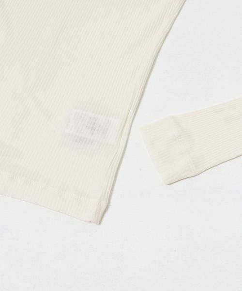 URBAN RESEARCH / アーバンリサーチ Tシャツ | NINETY PERCENT　ANIS LT WEIGHT RIB TOP | 詳細11