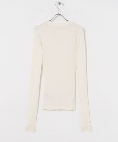 URBAN RESEARCH / アーバンリサーチ Tシャツ | NINETY PERCENT　ANIS LT WEIGHT RIB TOP | 詳細12