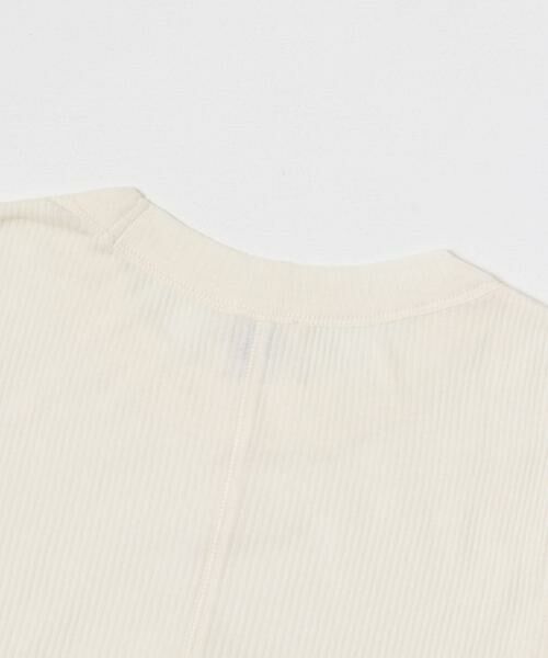 URBAN RESEARCH / アーバンリサーチ Tシャツ | NINETY PERCENT　ANIS LT WEIGHT RIB TOP | 詳細13