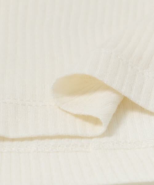 URBAN RESEARCH / アーバンリサーチ Tシャツ | NINETY PERCENT　ANIS LT WEIGHT RIB TOP | 詳細14