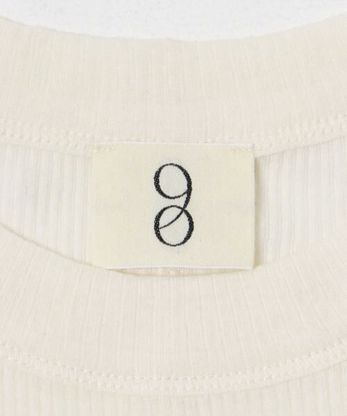 URBAN RESEARCH / アーバンリサーチ Tシャツ | NINETY PERCENT　ANIS LT WEIGHT RIB TOP | 詳細15