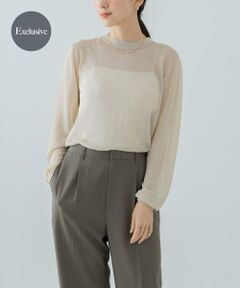 URBAN RESEARCH / アーバンリサーチ ニット・セーター | 『別注』ROUTINE×URBAN RESEARCH　シアーニット