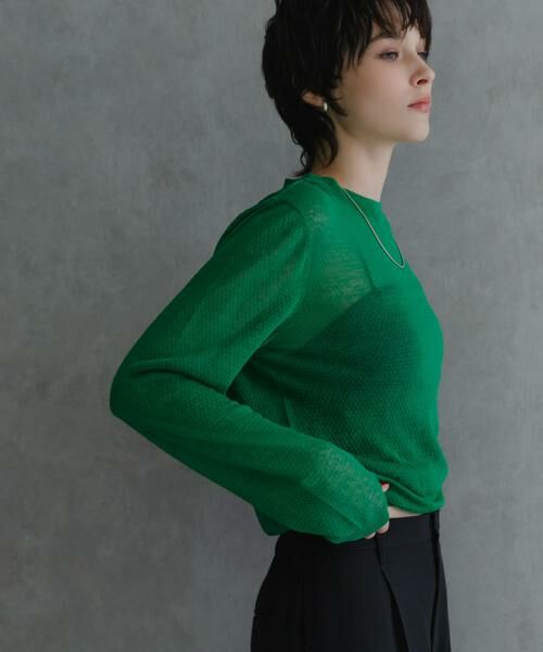 URBAN RESEARCH / アーバンリサーチ ニット・セーター | 『別注』ROUTINE×URBAN RESEARCH　シアーニット | 詳細5