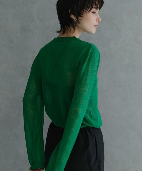 URBAN RESEARCH / アーバンリサーチ ニット・セーター | 『別注』ROUTINE×URBAN RESEARCH　シアーニット | 詳細6
