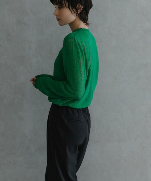 URBAN RESEARCH / アーバンリサーチ ニット・セーター | 『別注』ROUTINE×URBAN RESEARCH　シアーニット | 詳細7