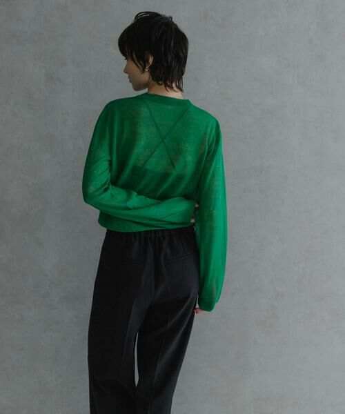 URBAN RESEARCH / アーバンリサーチ ニット・セーター | 『別注』ROUTINE×URBAN RESEARCH　シアーニット | 詳細10