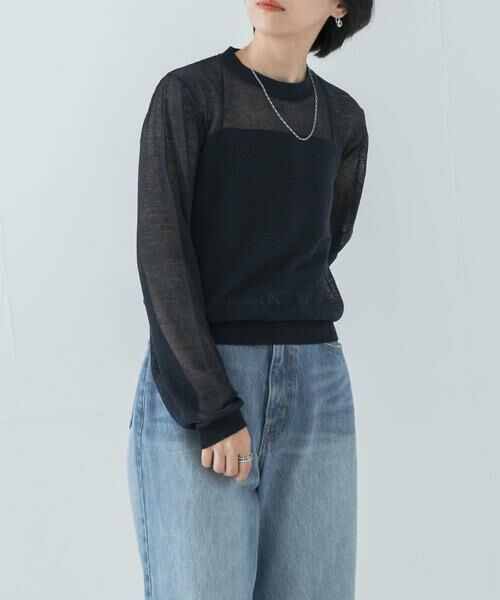 URBAN RESEARCH / アーバンリサーチ ニット・セーター | 『別注』ROUTINE×URBAN RESEARCH　シアーニット | 詳細14