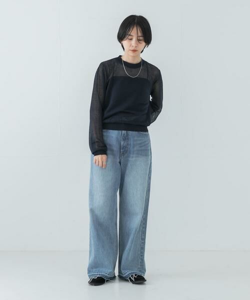 URBAN RESEARCH / アーバンリサーチ ニット・セーター | 『別注』ROUTINE×URBAN RESEARCH　シアーニット | 詳細19