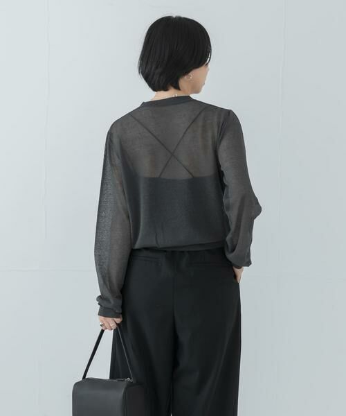 URBAN RESEARCH / アーバンリサーチ ニット・セーター | 『別注』ROUTINE×URBAN RESEARCH　シアーニット | 詳細25