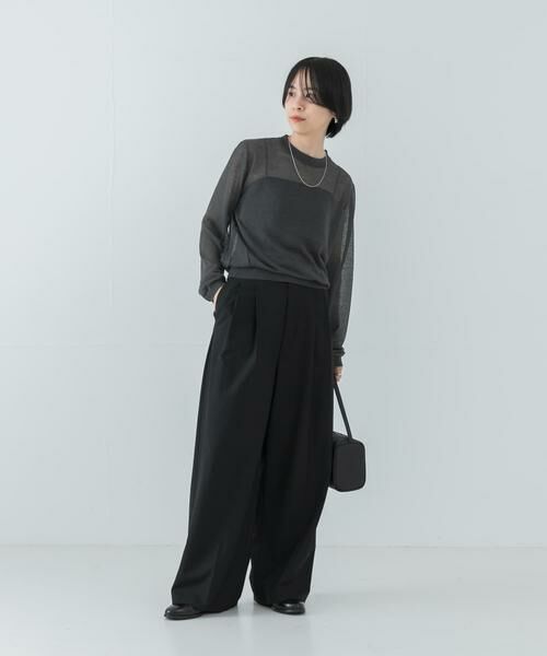 URBAN RESEARCH / アーバンリサーチ ニット・セーター | 『別注』ROUTINE×URBAN RESEARCH　シアーニット | 詳細27