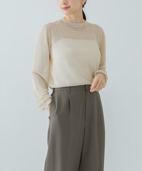 URBAN RESEARCH / アーバンリサーチ ニット・セーター | 『別注』ROUTINE×URBAN RESEARCH　シアーニット | 詳細30