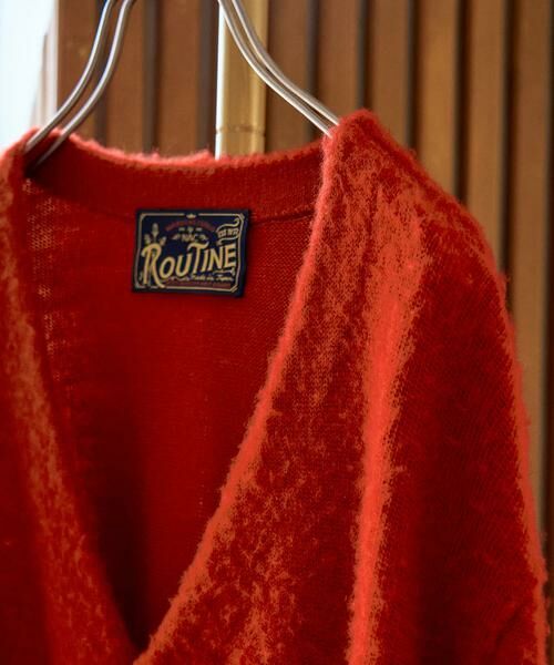 URBAN RESEARCH / アーバンリサーチ カーディガン・ボレロ | 『別注』ROUTINE×URBAN RESEARCH　起毛カーディガン | 詳細1