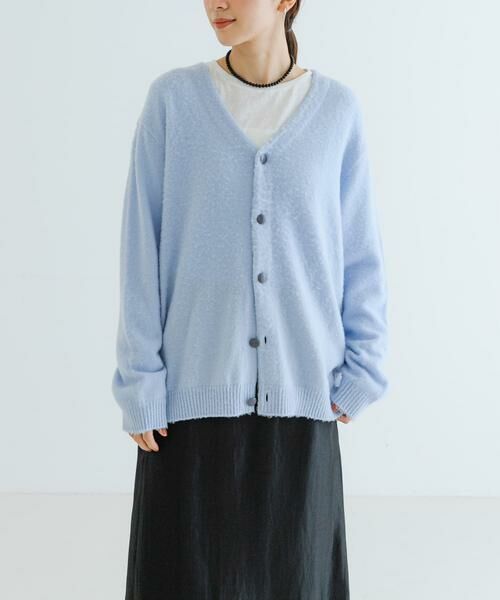URBAN RESEARCH / アーバンリサーチ カーディガン・ボレロ | 『別注』ROUTINE×URBAN RESEARCH　起毛カーディガン | 詳細10