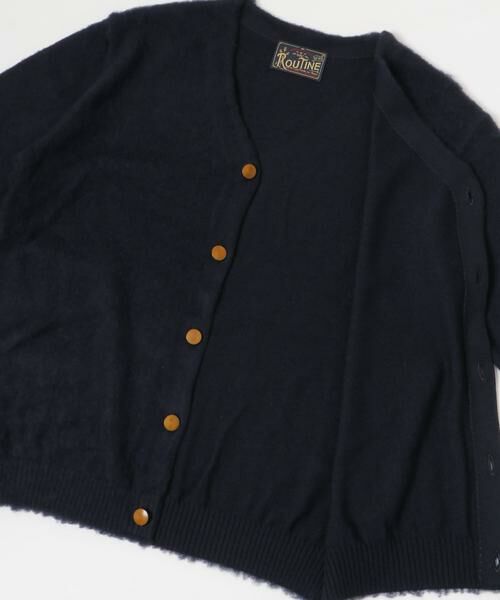 URBAN RESEARCH / アーバンリサーチ カーディガン・ボレロ | 『別注』ROUTINE×URBAN RESEARCH　起毛カーディガン | 詳細22