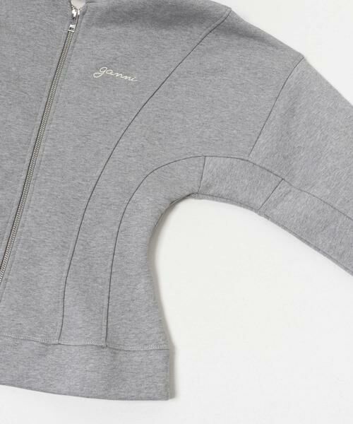 URBAN RESEARCH / アーバンリサーチ パーカー | GANNI　Heavy Fleece Zip Hoodie | 詳細4