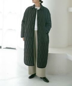 URBAN RESEARCH / アーバンリサーチ ステンカラーコート | TICCA　リバーシブルキルティングロングコート