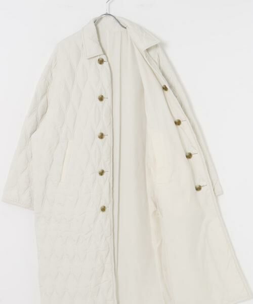 URBAN RESEARCH / アーバンリサーチ ステンカラーコート | TICCA　リバーシブルキルティングロングコート | 詳細3