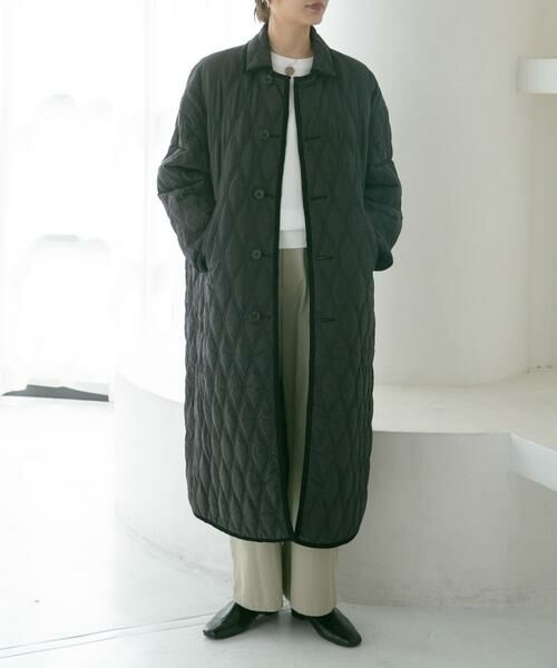 URBAN RESEARCH / アーバンリサーチ ステンカラーコート | TICCA　リバーシブルキルティングロングコート | 詳細7