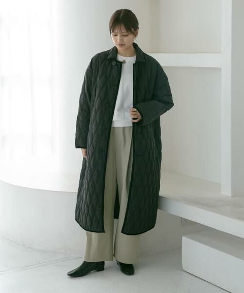 URBAN RESEARCH / アーバンリサーチ ステンカラーコート | TICCA　リバーシブルキルティングロングコート | 詳細8