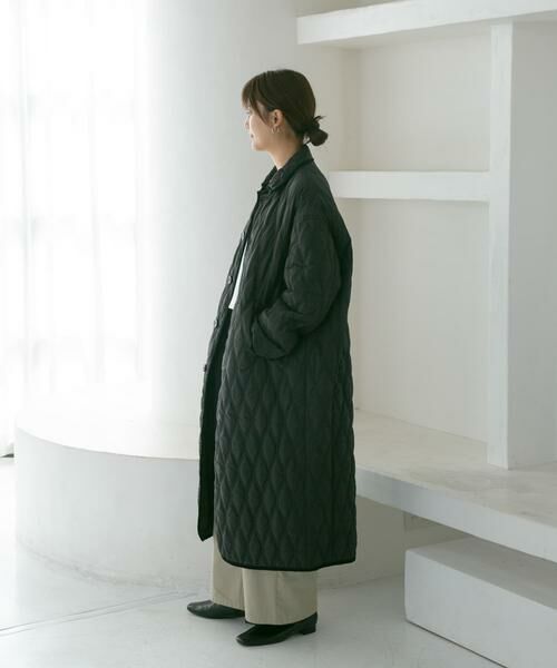 URBAN RESEARCH / アーバンリサーチ ステンカラーコート | TICCA　リバーシブルキルティングロングコート | 詳細9