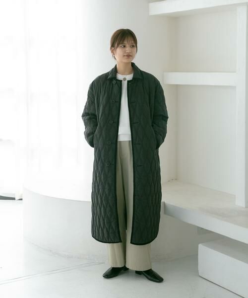 URBAN RESEARCH / アーバンリサーチ ステンカラーコート | TICCA　リバーシブルキルティングロングコート | 詳細11