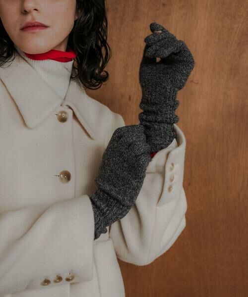 URBAN RESEARCH / アーバンリサーチ 手袋 | William Brunton Hand Knits　long rib cuff Glove | 詳細2