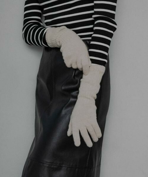 URBAN RESEARCH / アーバンリサーチ 手袋 | William Brunton Hand Knits　long rib cuff Glove | 詳細17