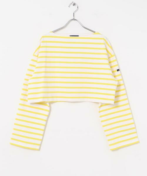 URBAN RESEARCH / アーバンリサーチ Tシャツ | 『WEB/一部店舗限定』『別注』Le minor×UR　Border cropped Tee | 詳細8