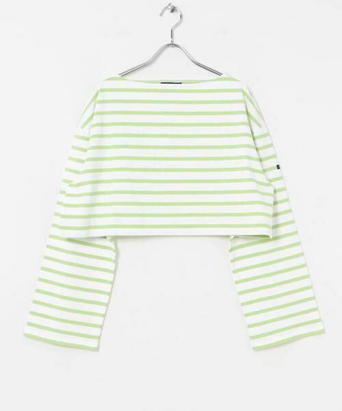 URBAN RESEARCH / アーバンリサーチ Tシャツ | 『WEB/一部店舗限定』『別注』Le minor×UR　Border cropped Tee | 詳細17