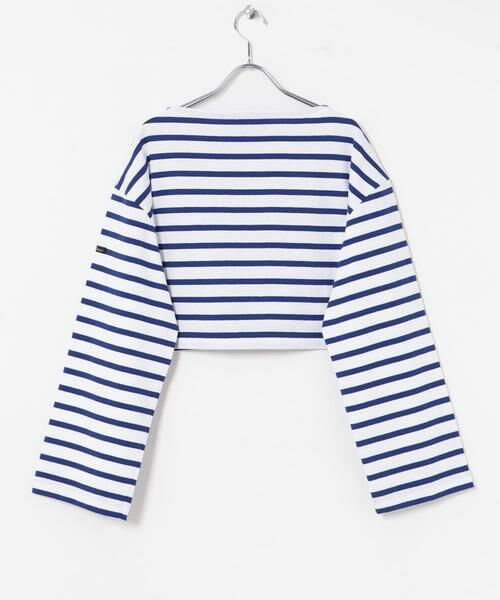 URBAN RESEARCH / アーバンリサーチ Tシャツ | 『WEB/一部店舗限定』『別注』Le minor×UR　Border cropped Tee | 詳細30