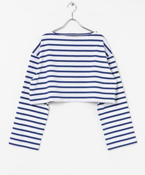 URBAN RESEARCH / アーバンリサーチ Tシャツ | 『WEB/一部店舗限定』『別注』Le minor×UR　Border cropped Tee | 詳細27