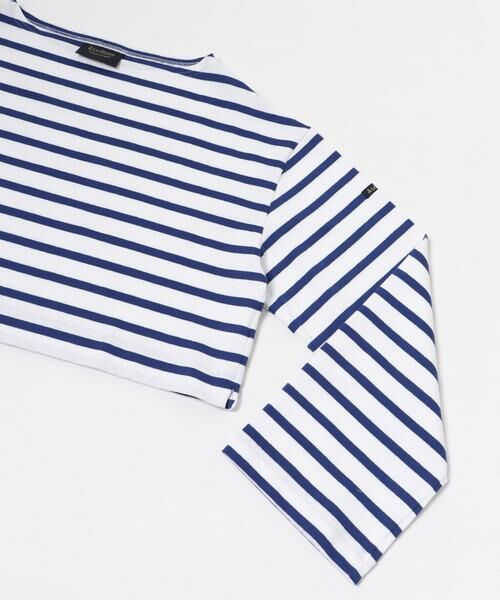 URBAN RESEARCH / アーバンリサーチ Tシャツ | 『WEB/一部店舗限定』『別注』Le minor×UR　Border cropped Tee | 詳細28