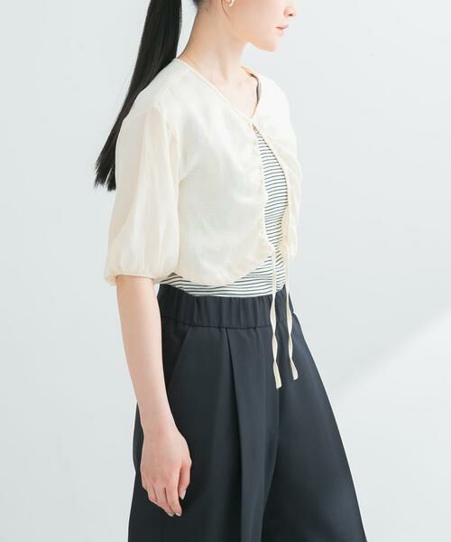 URBAN RESEARCH / アーバンリサーチ シャツ・ブラウス | RITA ROW　LUMEN TOP | 詳細3