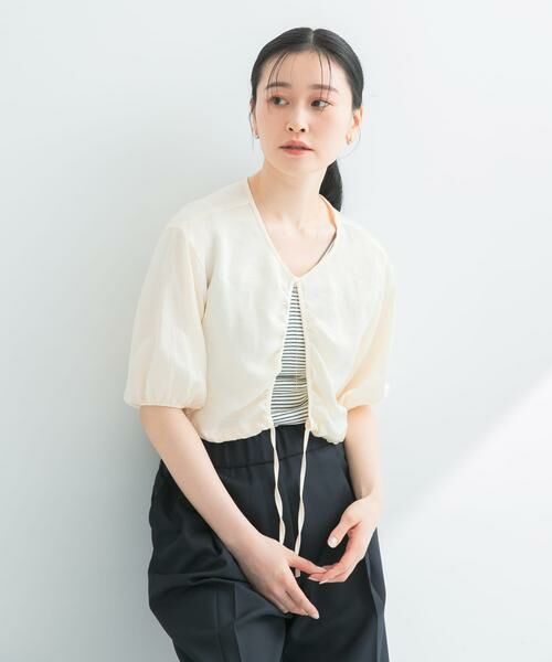 URBAN RESEARCH / アーバンリサーチ シャツ・ブラウス | RITA ROW　LUMEN TOP | 詳細6