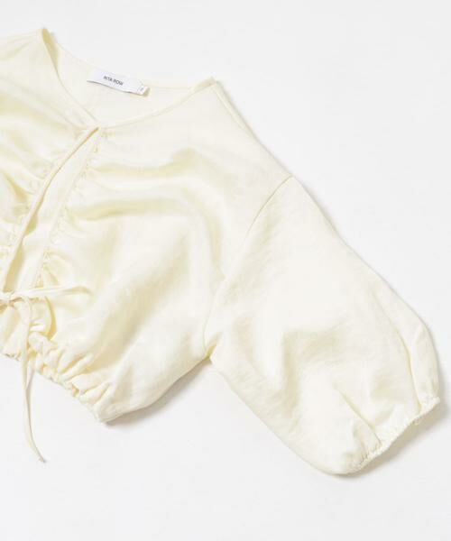 URBAN RESEARCH / アーバンリサーチ シャツ・ブラウス | RITA ROW　LUMEN TOP | 詳細9