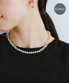 URBAN RESEARCH / アーバンリサーチ ネックレス・ペンダント・チョーカー | 『別注』gren by M×URBAN RESEARCH　スフレパールチョーカー42cm