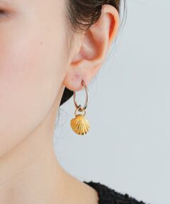 URBAN RESEARCH / アーバンリサーチ ピアス・イヤリング | gren by M　ヴィンテージシェルフープピアス