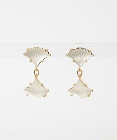 URBAN RESEARCH / アーバンリサーチ ピアス・イヤリング | gren by M　マットガラスシェルピアス