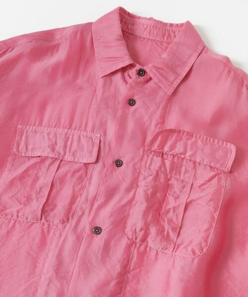 URBAN RESEARCH / アーバンリサーチ シャツ・ブラウス | CURRENTAGE　SILK CUPRO WASH SHIRTS | 詳細4